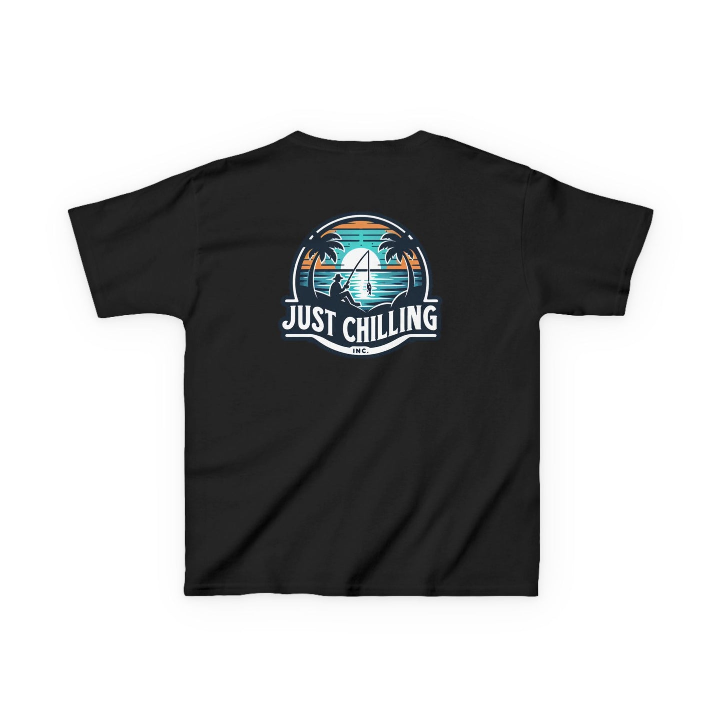 Kids Heavy Cotton™ Tee just chilling fishing tee