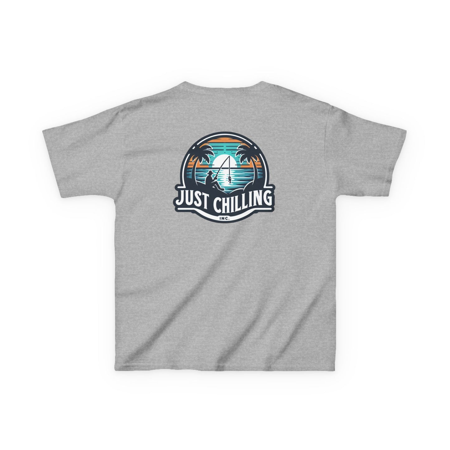 Kids Heavy Cotton™ Tee just chilling fishing tee