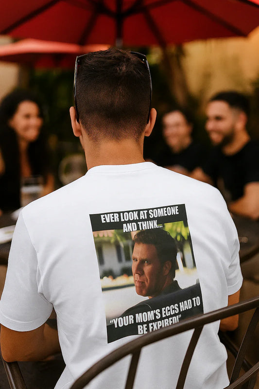 Meme T-Shirt - Funny Expired Eggs Meme Shirt | Soft Cotton Unisex Tee - Just Chilling Inc.