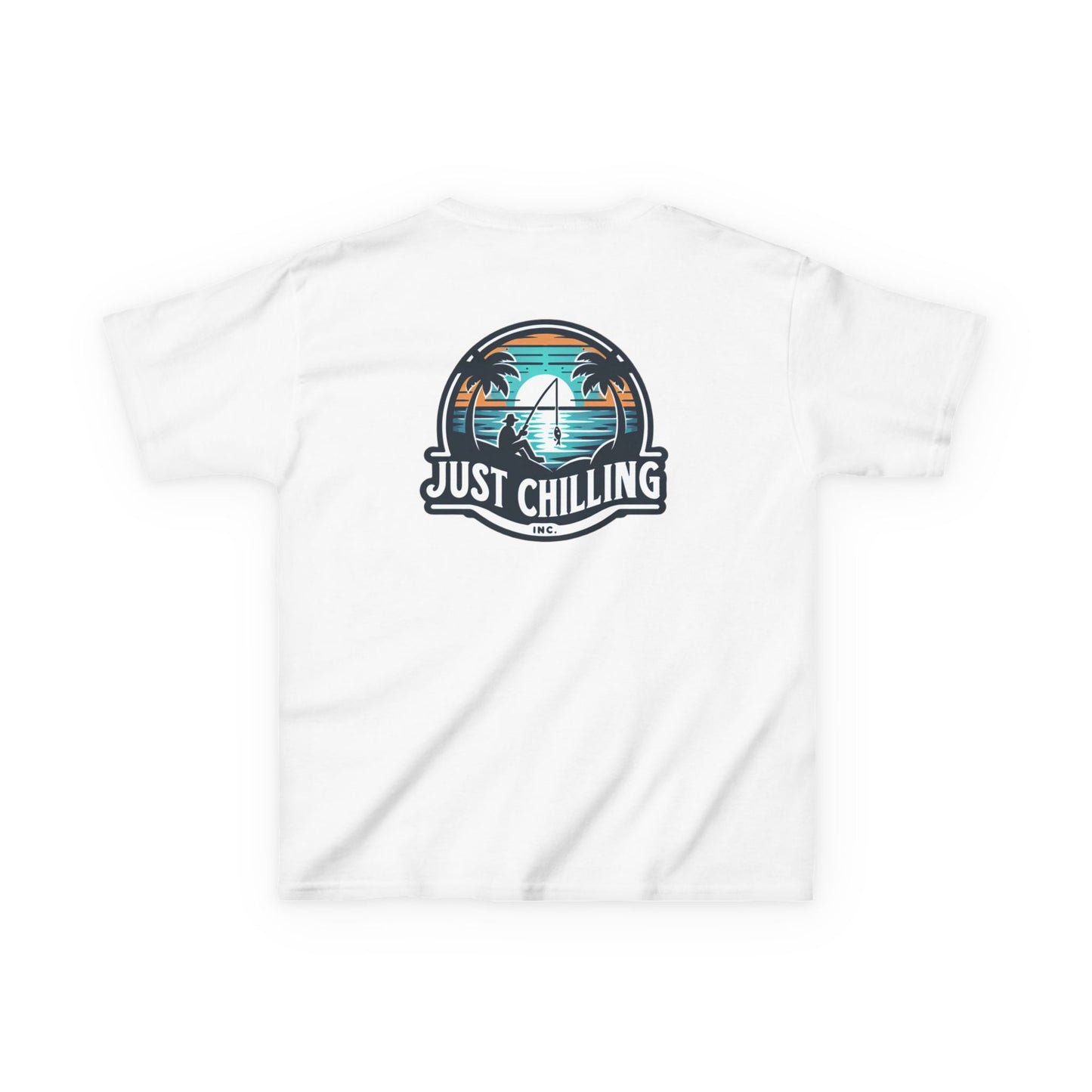 Kids Heavy Cotton™ Tee just chilling fishing tee