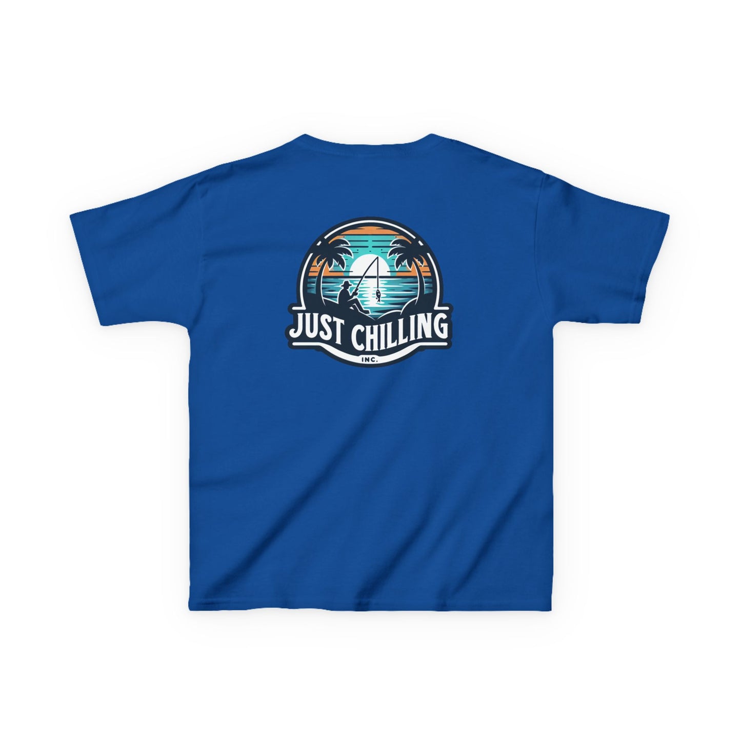 Kids Heavy Cotton™ Tee just chilling fishing tee