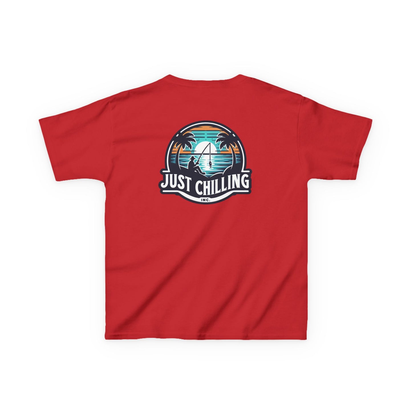 Kids Heavy Cotton™ Tee just chilling fishing tee