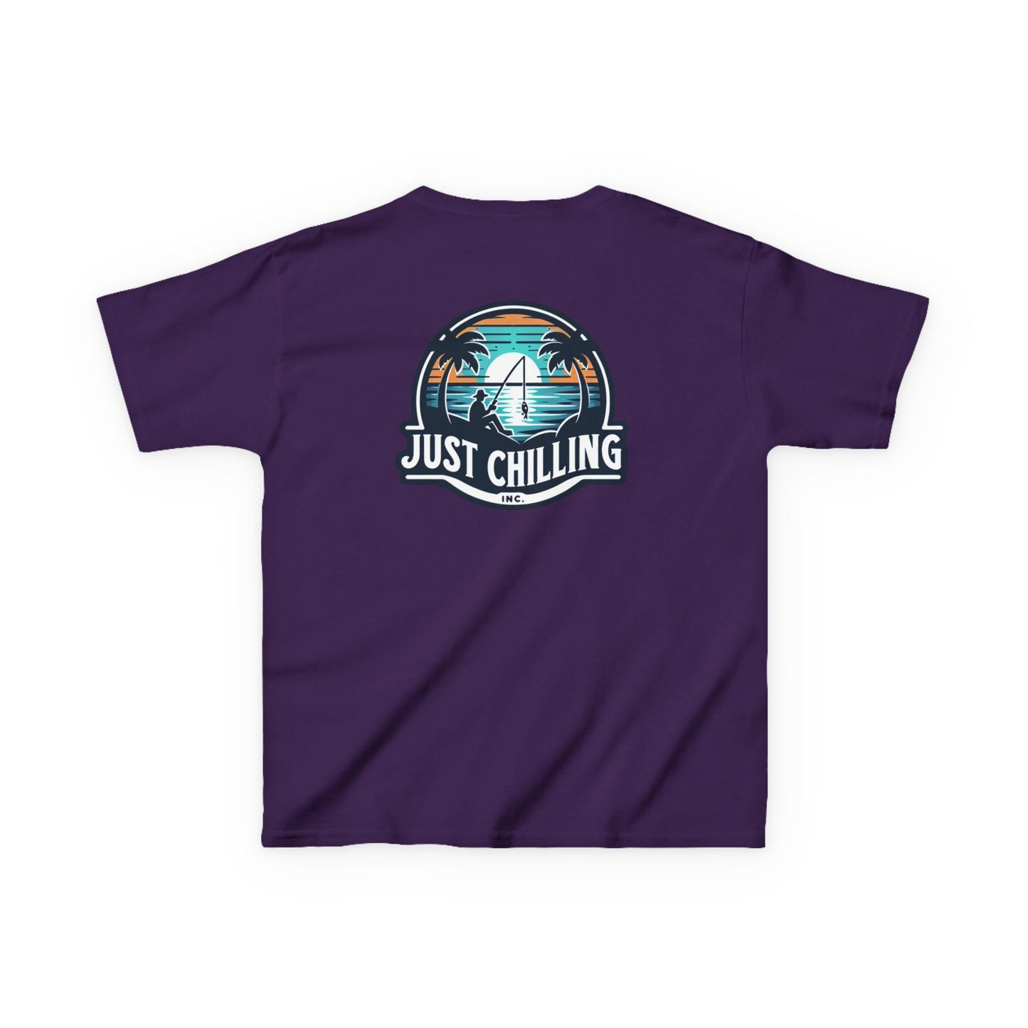 Kids Heavy Cotton™ Tee just chilling fishing tee