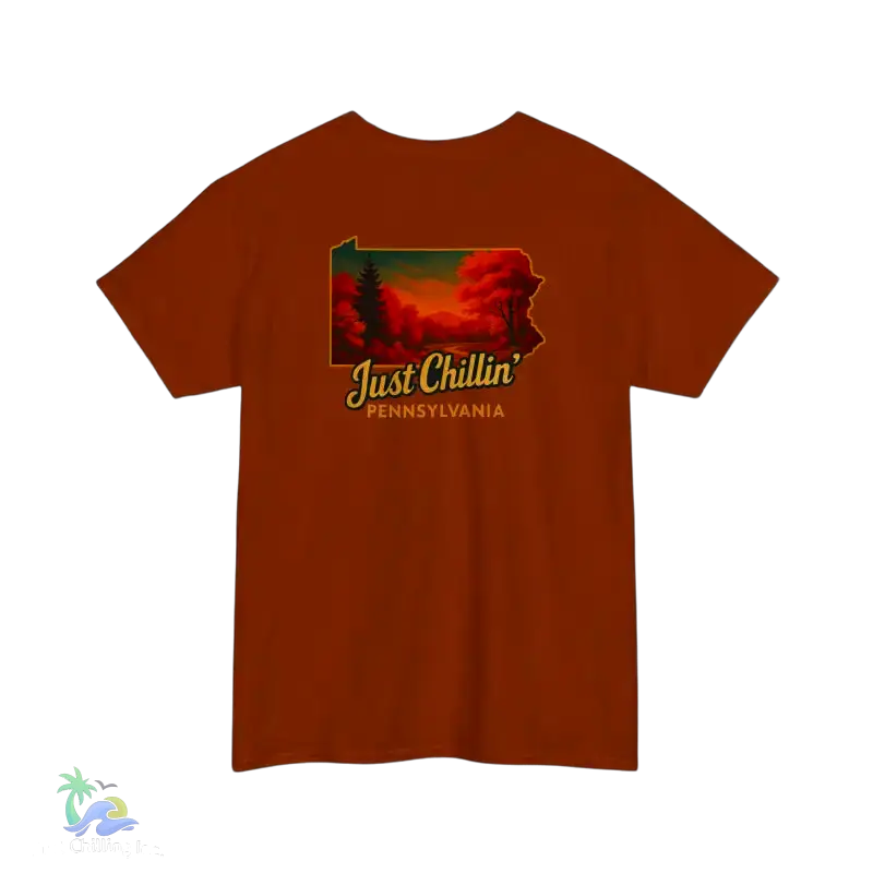 Autumn Vibes T-Shirt - Just Chillin’ Vintage Tee for Nature Lovers - T-Shirt