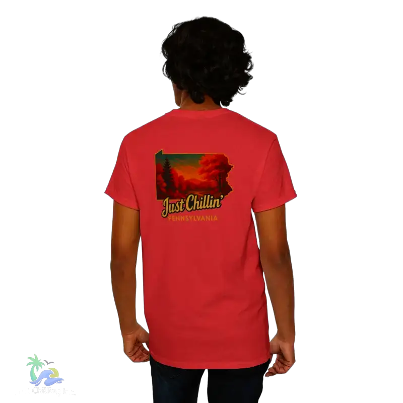 Autumn Vibes T-Shirt - Just Chillin’ Vintage Tee for Nature Lovers - T-Shirt
