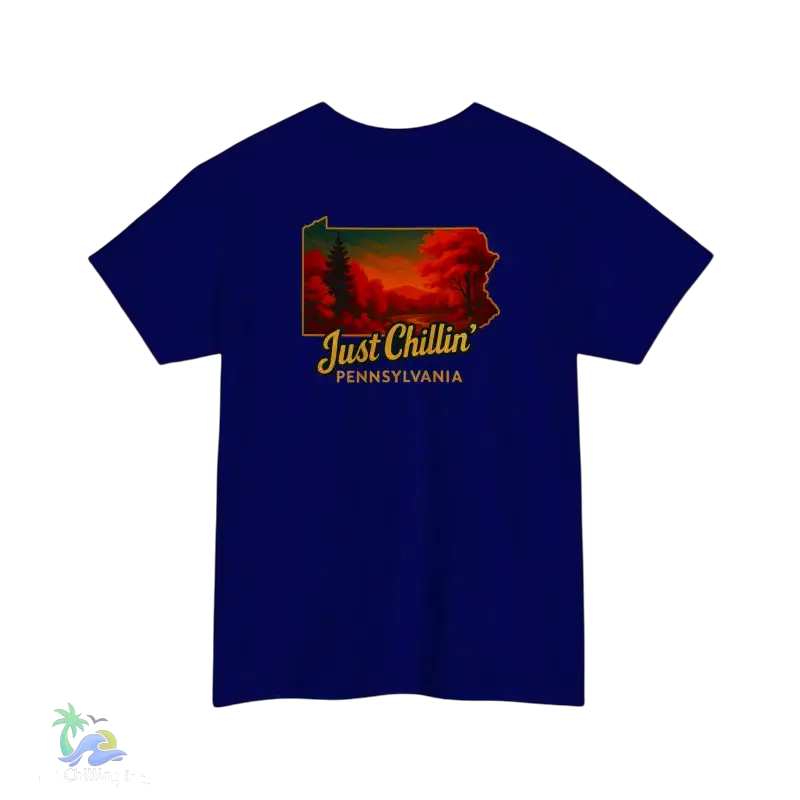 Autumn Vibes T-Shirt - Just Chillin’ Vintage Tee for Nature Lovers - T-Shirt