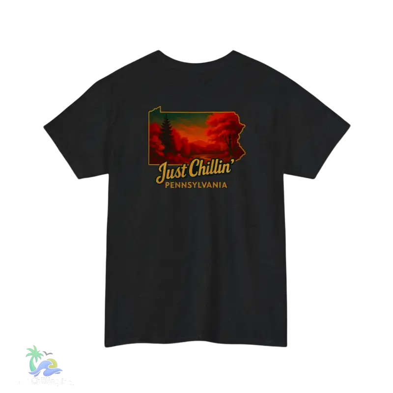 Autumn Vibes T-Shirt - Just Chillin’ Vintage Tee for Nature Lovers - T-Shirt