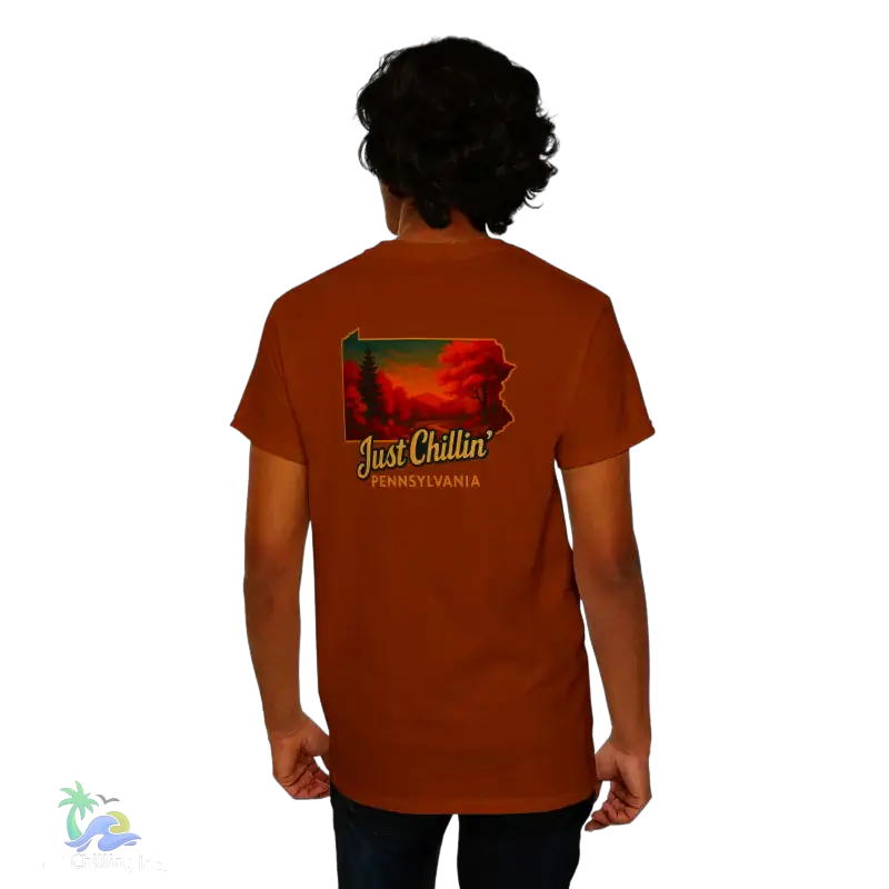 Autumn Vibes T-Shirt - Just Chillin’ Vintage Tee for Nature Lovers - T-Shirt