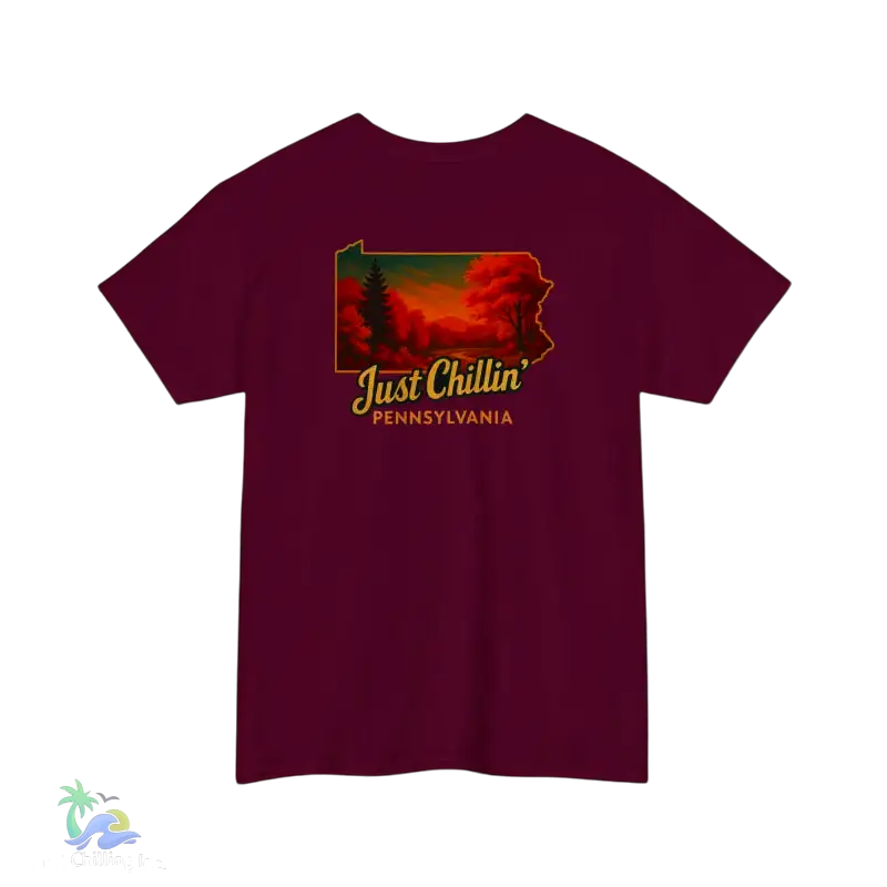Autumn Vibes T-Shirt - Just Chillin’ Vintage Tee for Nature Lovers - T-Shirt