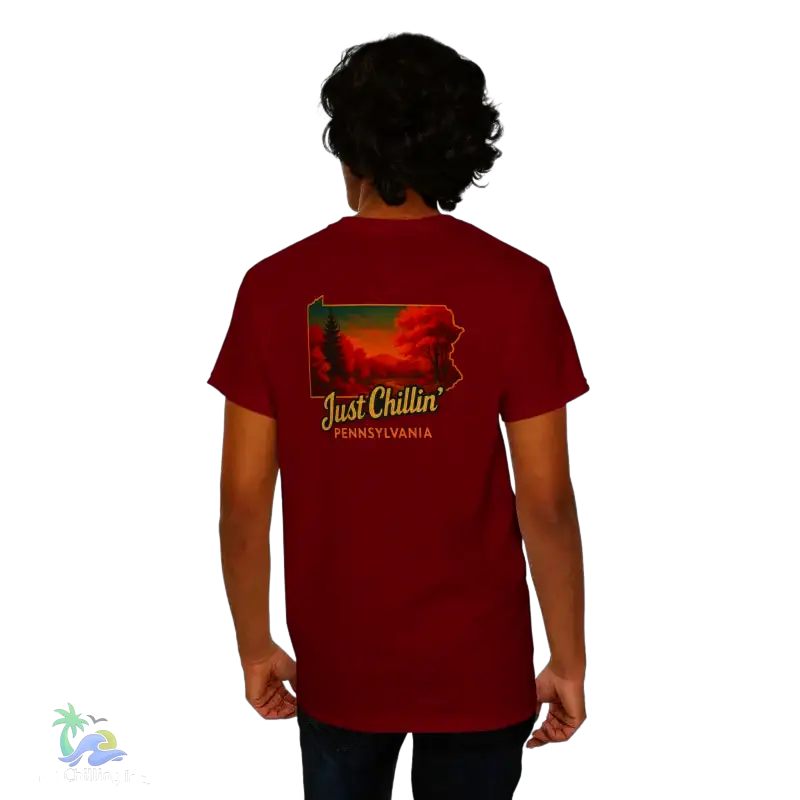Autumn Vibes T-Shirt - Just Chillin’ Vintage Tee for Nature Lovers - T-Shirt