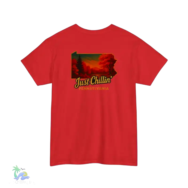 Autumn Vibes T-Shirt - Just Chillin’ Vintage Tee for Nature Lovers - T-Shirt