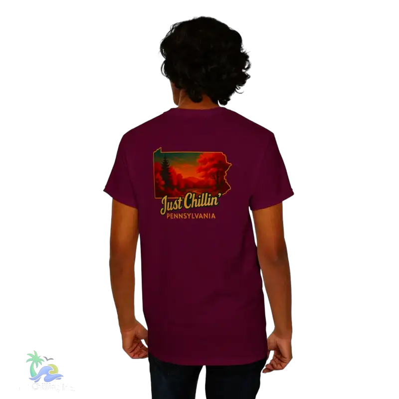 Autumn Vibes T-Shirt - Just Chillin’ Vintage Tee for Nature Lovers - T-Shirt