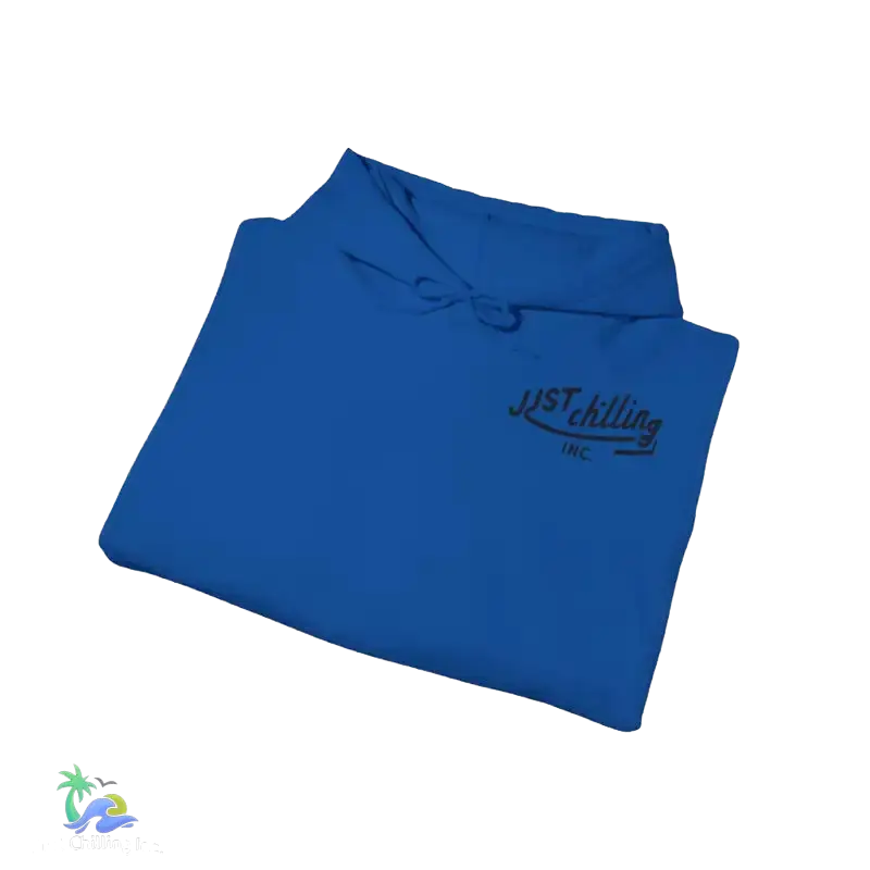 Bed wine and blue - Unisex Heavy Blend™ Hooded Sweatshirt - Just Chilling Inc. -