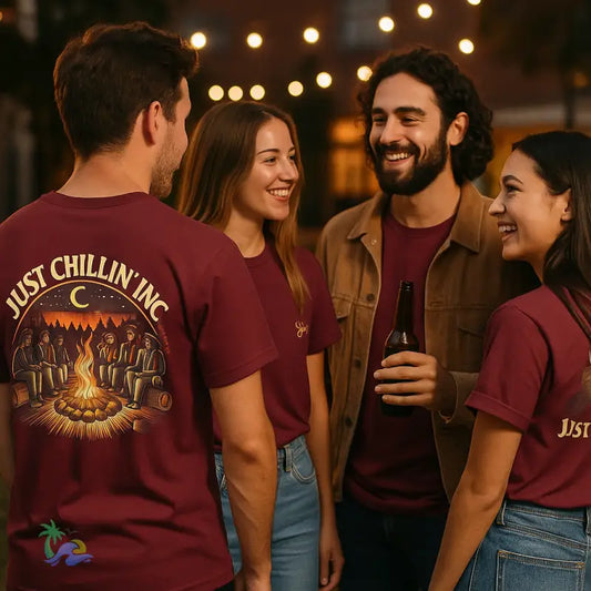 Campfire Gathering Tee - T-Shirt