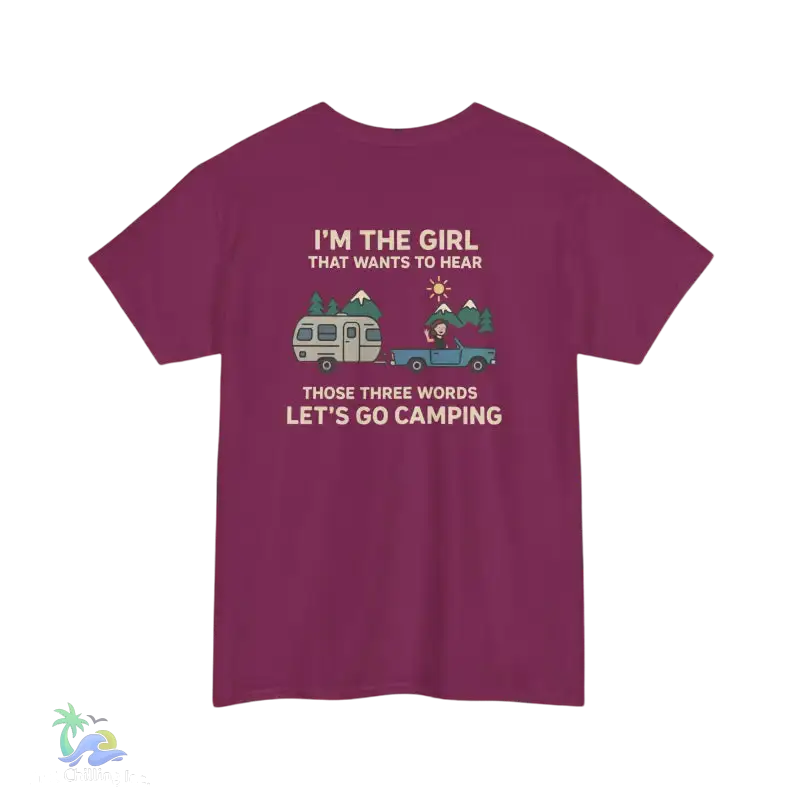 Camping Vibes Unisex Tee Just Chillin Graphic Shirt Nature Lover Apparel Outdoor Adventure T-shirt Gift for Campers