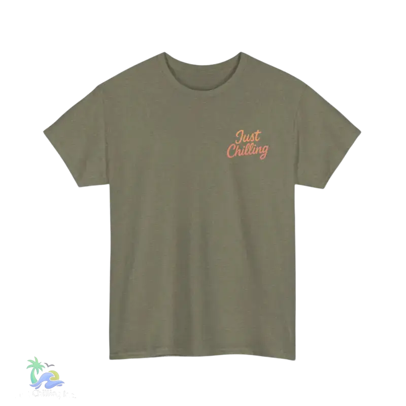 Camping Vibes Unisex Tee Just Chillin Graphic Shirt Nature Lover Apparel Outdoor Adventure T-shirt Gift for Campers