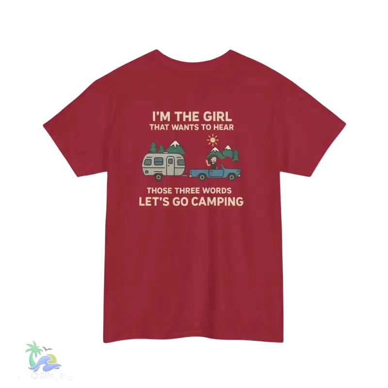 Camping Vibes Unisex Tee Just Chillin Graphic Shirt Nature Lover Apparel Outdoor Adventure T-shirt Gift for Campers