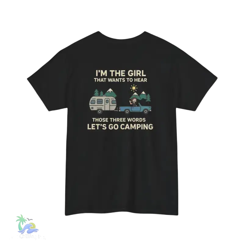 Camping Vibes Unisex Tee Just Chillin Graphic Shirt Nature Lover Apparel Outdoor Adventure T-shirt Gift for Campers