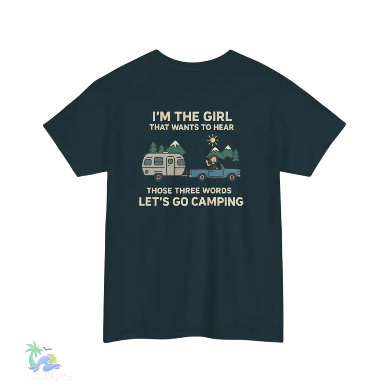 Camping Vibes Unisex Tee Just Chillin Graphic Shirt Nature Lover Apparel Outdoor Adventure T-shirt Gift for Campers