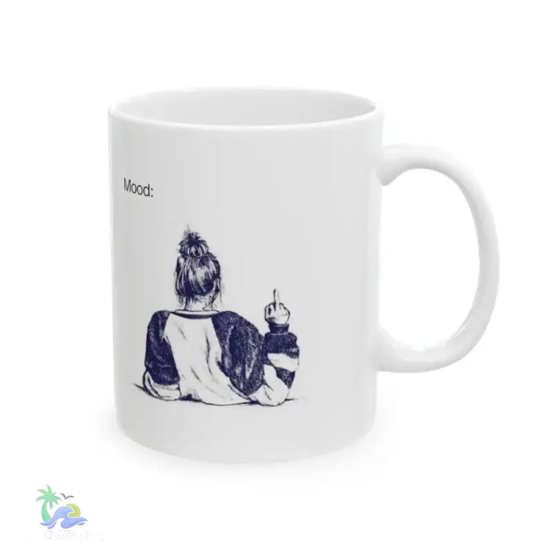 Ceramic Mug, (11oz, 15oz) mood mug - Just Chilling Inc. -