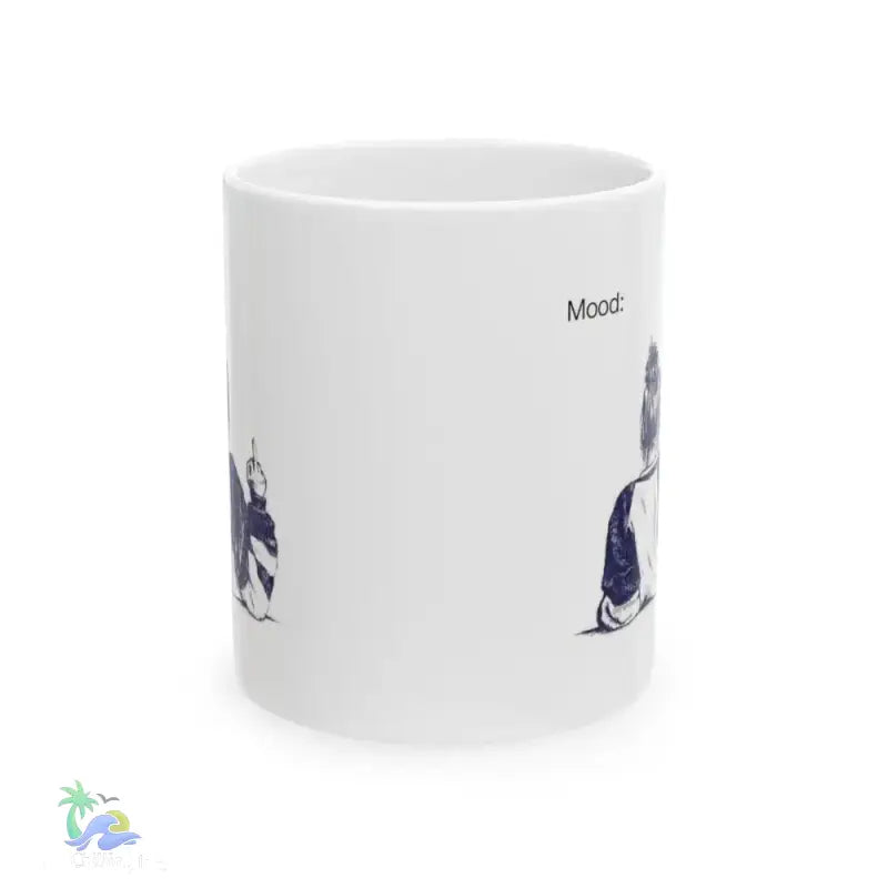 Ceramic Mug, (11oz, 15oz) mood mug - Just Chilling Inc. -