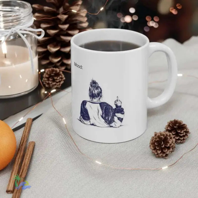 Ceramic Mug, (11oz, 15oz) mood mug - Just Chilling Inc. -
