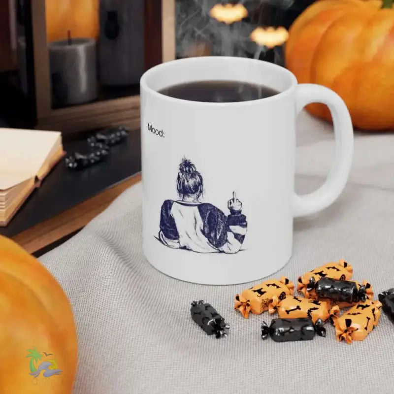 Ceramic Mug, (11oz, 15oz) mood mug - Just Chilling Inc. -