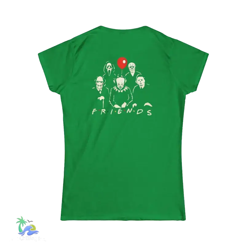 All you favorite creepy friends tshirt - Irish Green / S - T-Shirt