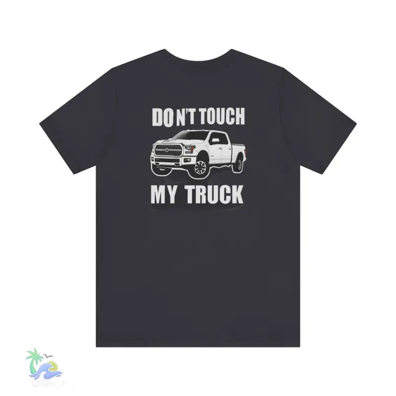 Don’t touch my truck eazy t-shirt - Dark Grey / S - T-Shirt