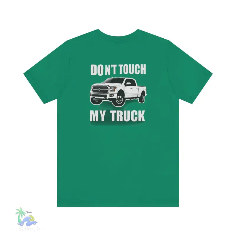 Don’t touch my truck eazy t-shirt - Kelly / S - T-Shirt