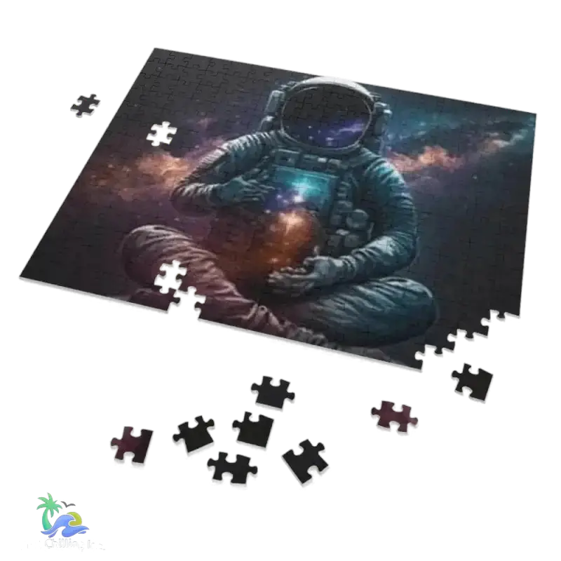 Explore the Universe with this Astronaut Jigsaw Puzzle - Available in 5 Sizes 30 110 252 500 1000-Piece - Just Chilling Inc. -