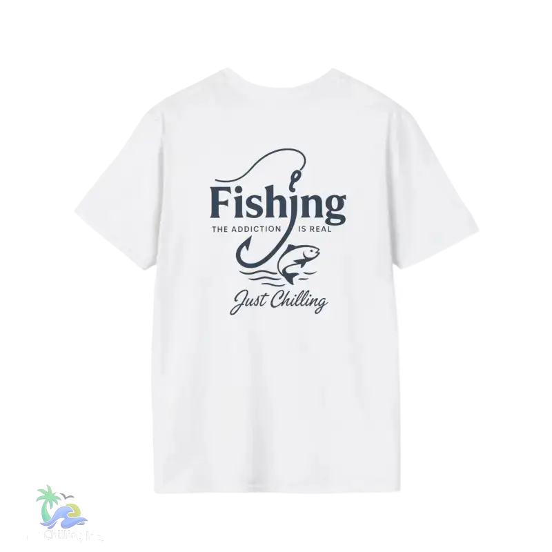 Fishing Addiction Unisex T-Shirt Casual Wear Outdoor Shirt Gift for Fishermen Summer Tee Fishing Enthusiast Apparel
