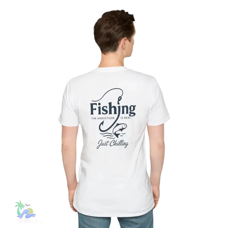 Fishing Addiction Unisex T-Shirt Casual Wear Outdoor Shirt Gift for Fishermen Summer Tee Fishing Enthusiast Apparel