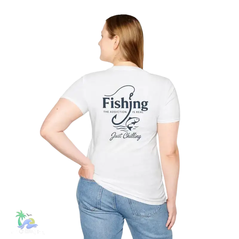 Fishing Addiction Unisex T-Shirt Casual Wear Outdoor Shirt Gift for Fishermen Summer Tee Fishing Enthusiast Apparel