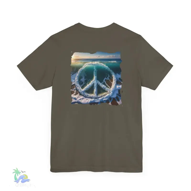 Hippie tee - peace t-shirt - T-Shirt