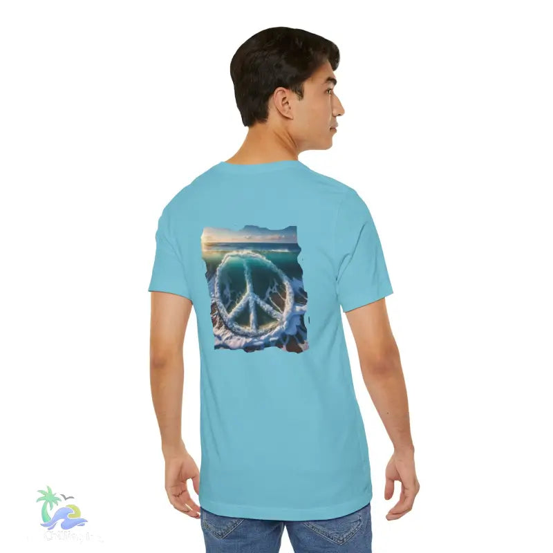 Hippie tee - peace t-shirt - T-Shirt