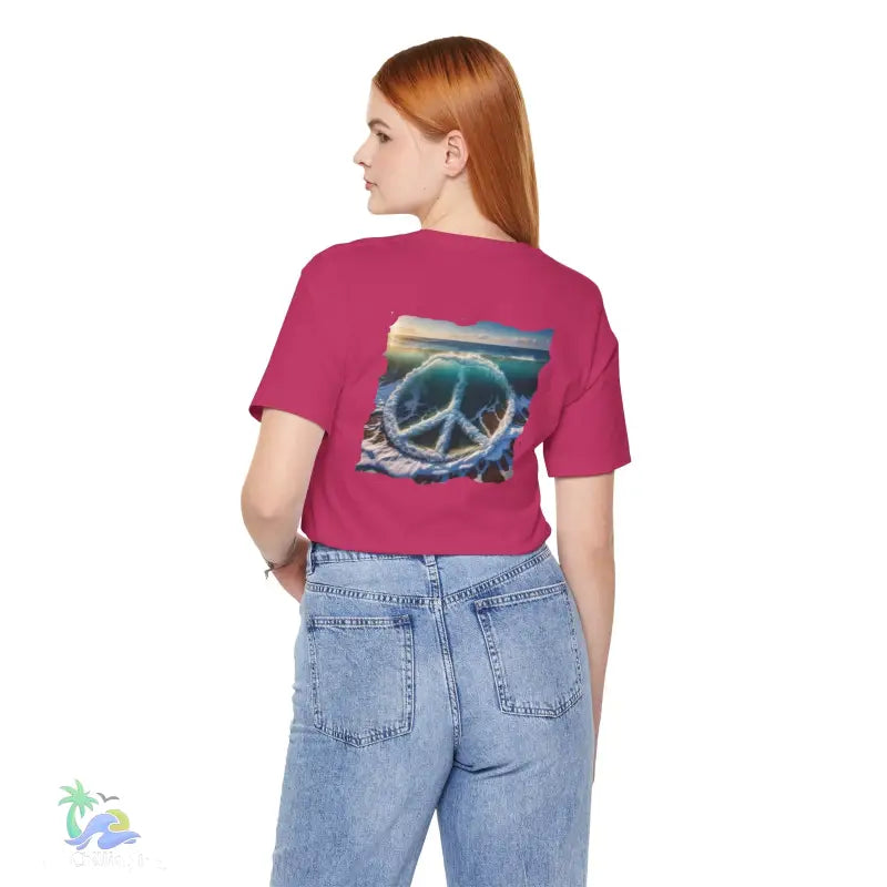 Hippie tee - peace t-shirt - T-Shirt