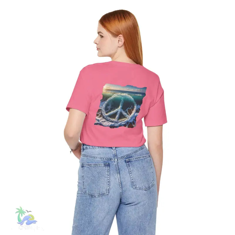 Hippie tee - peace t-shirt - T-Shirt