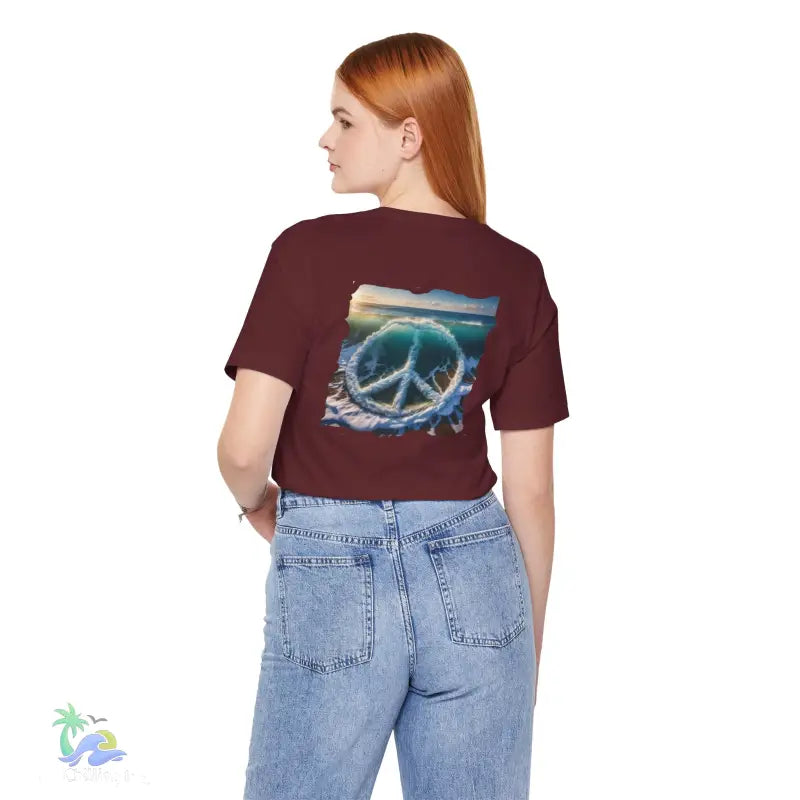 Hippie tee - peace t-shirt - T-Shirt