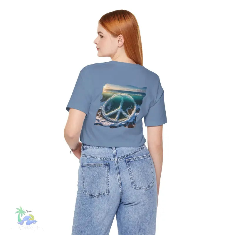 Hippie tee - peace t-shirt - T-Shirt