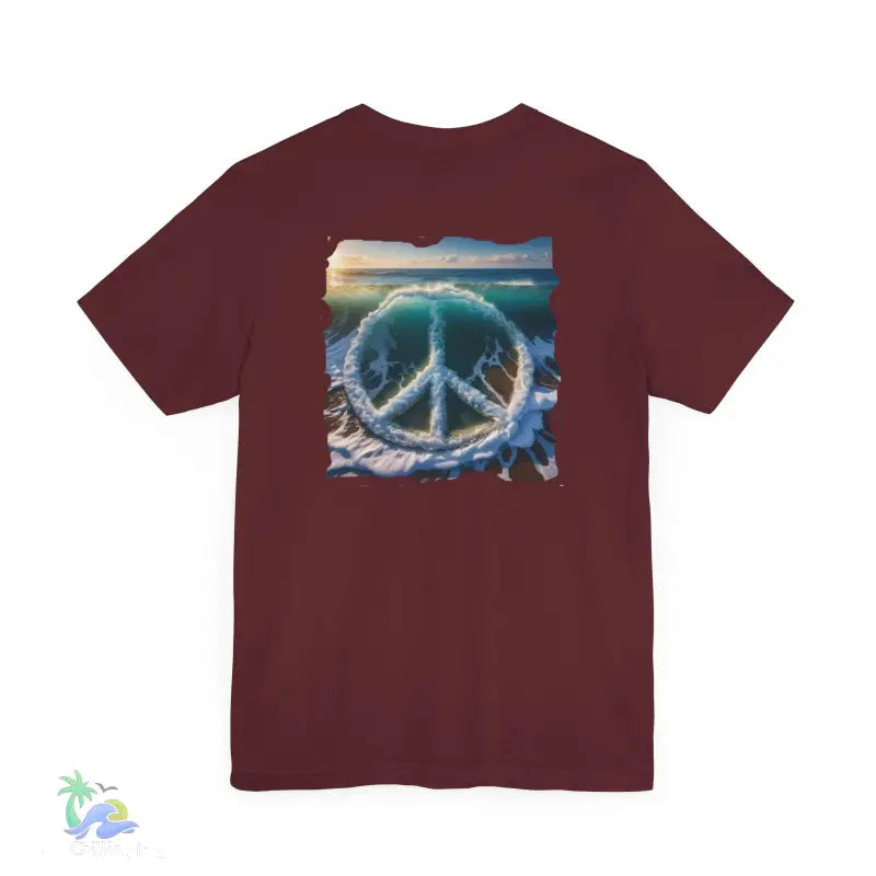 Hippie tee - peace t-shirt - T-Shirt