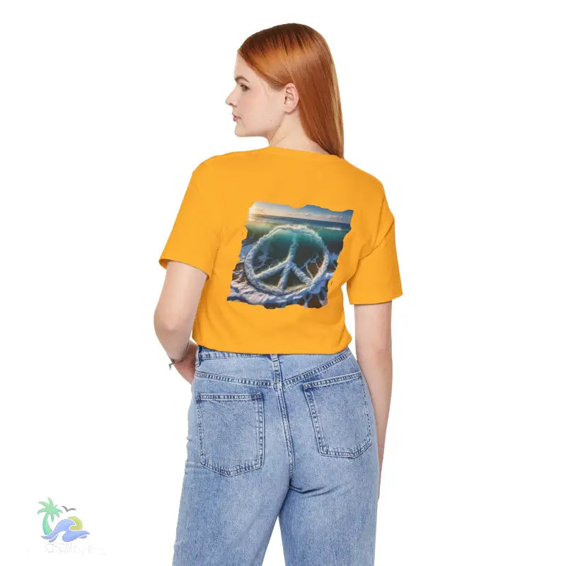 Hippie tee - peace t-shirt - T-Shirt