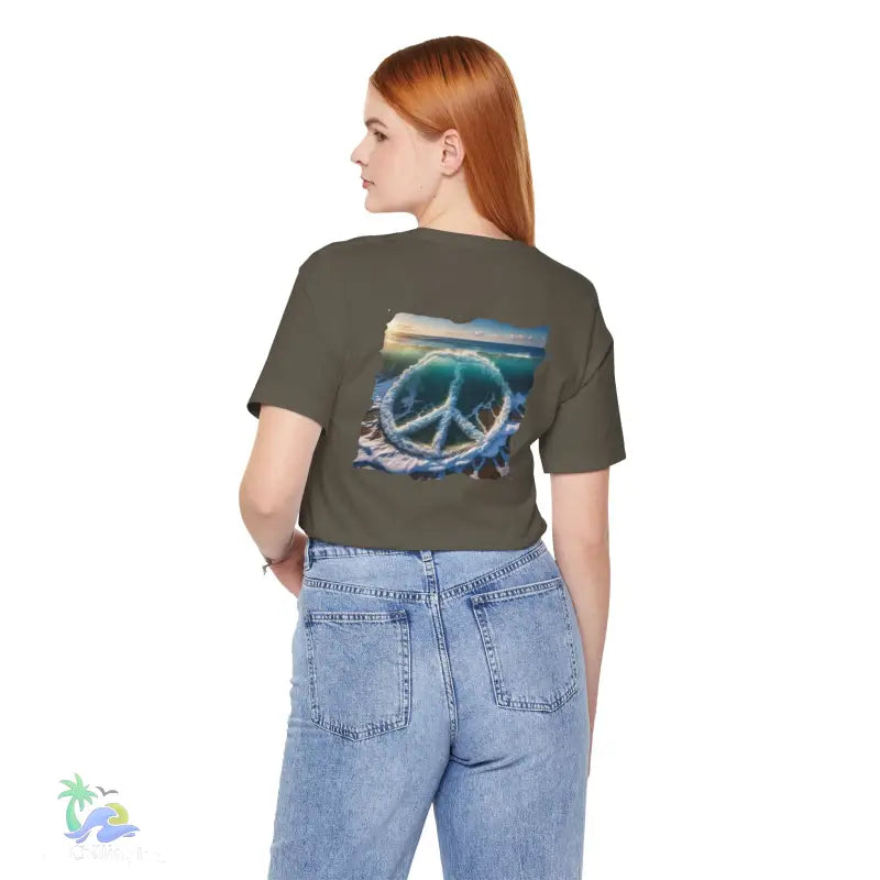 Hippie tee - peace t-shirt - T-Shirt