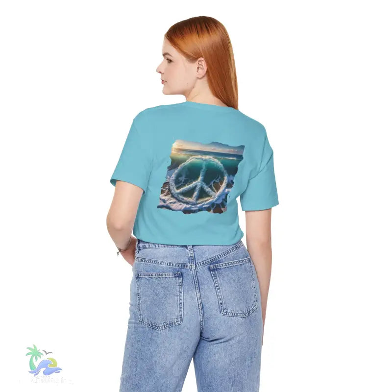 Hippie tee - peace t-shirt - T-Shirt