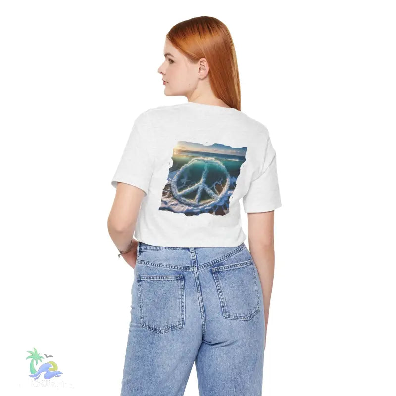 Hippie tee - peace t-shirt - T-Shirt