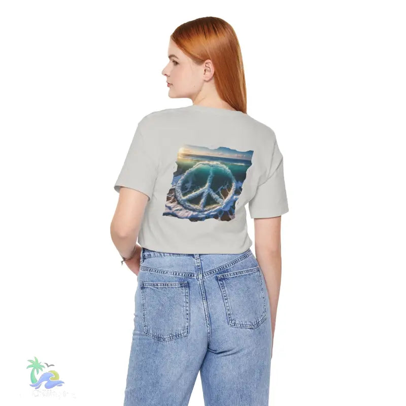 Hippie tee - peace t-shirt - T-Shirt