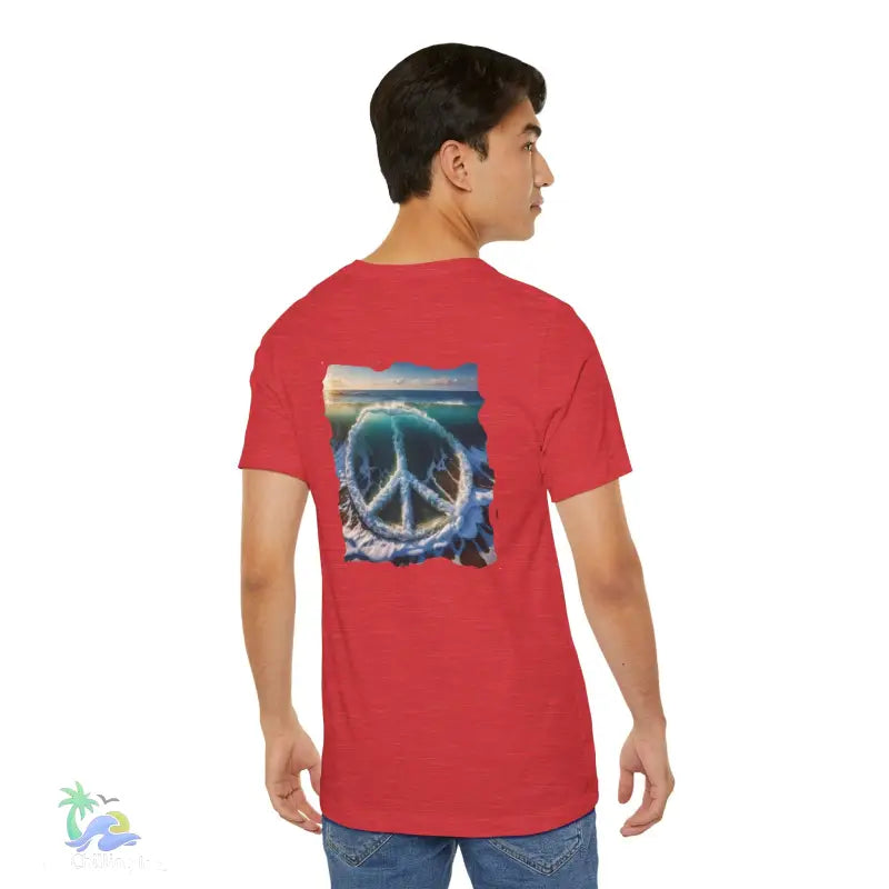 Hippie tee - peace t-shirt - T-Shirt
