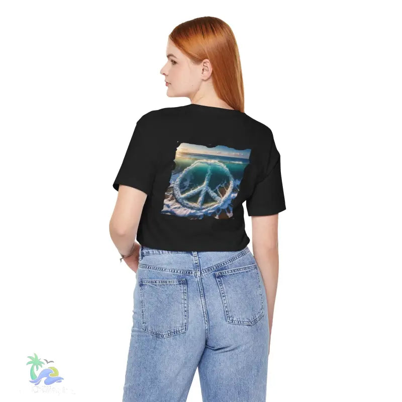 Hippie tee - peace t-shirt - T-Shirt