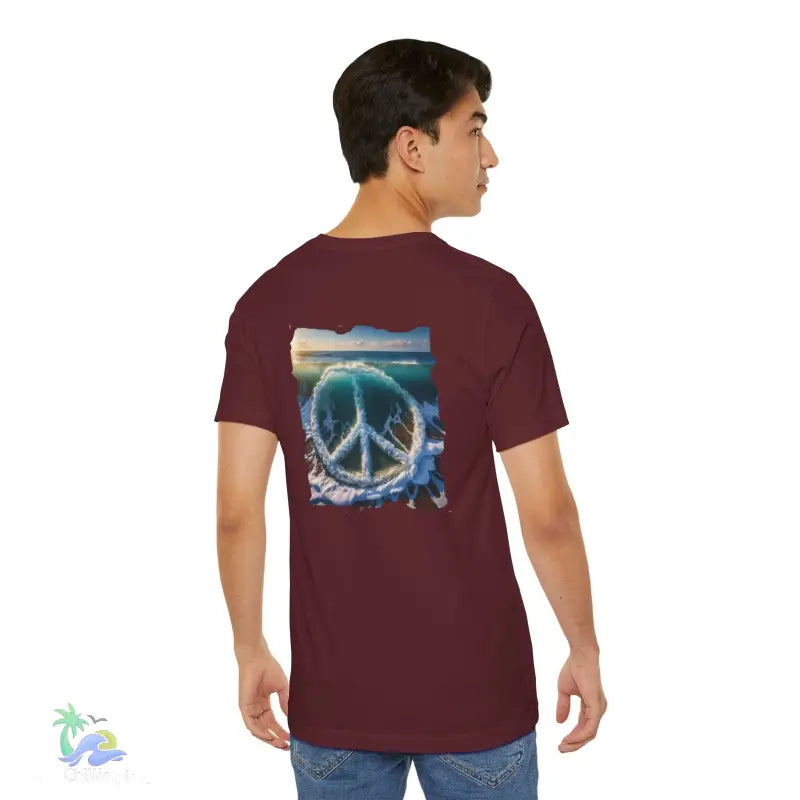 Hippie tee - peace t-shirt - T-Shirt