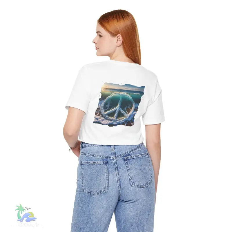 Hippie tee - peace t-shirt - T-Shirt